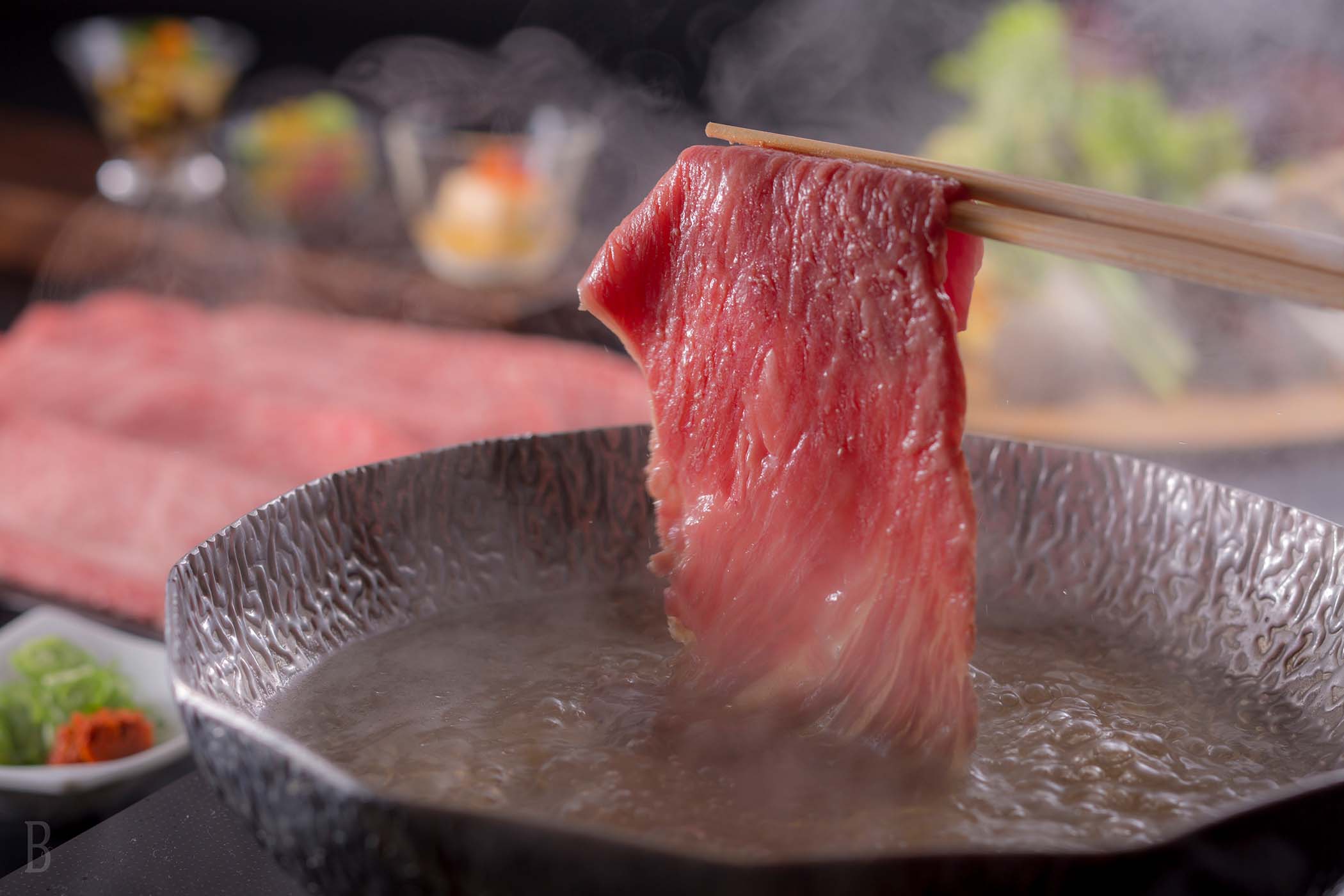 国産黒毛和牛のしゃぶしゃぶコース